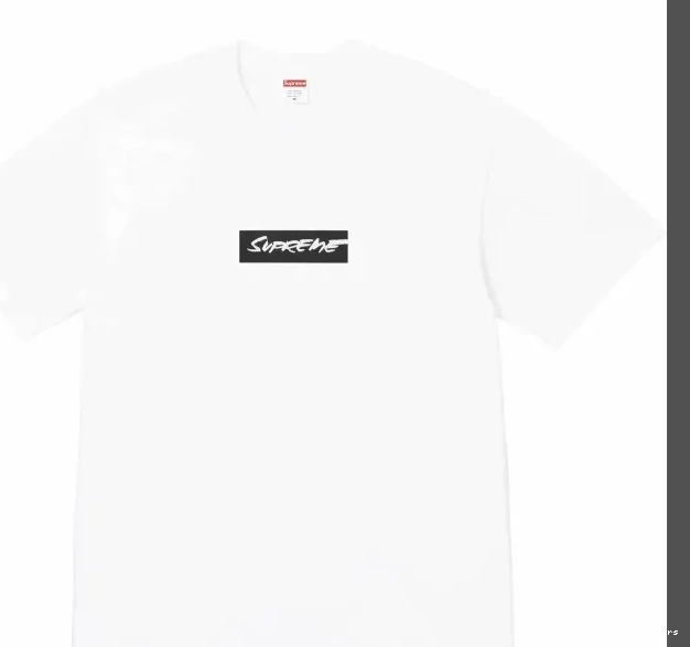 24SS White Box M Black S Tee L XL Futura Logo and 0903